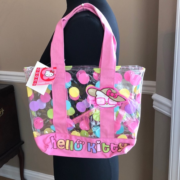 hello kitty clear bag
